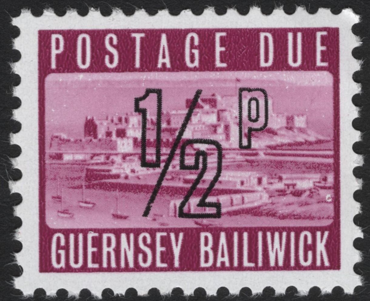 SCG5518 - Guernsey Bailiwick Postage Due Set (c.1971)