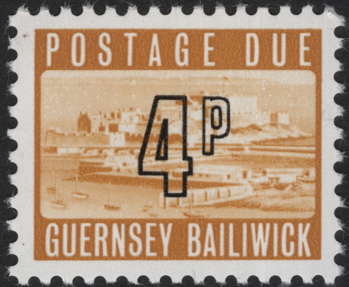 SCG5518 - Guernsey Bailiwick Postage Due Set (c.1971)
