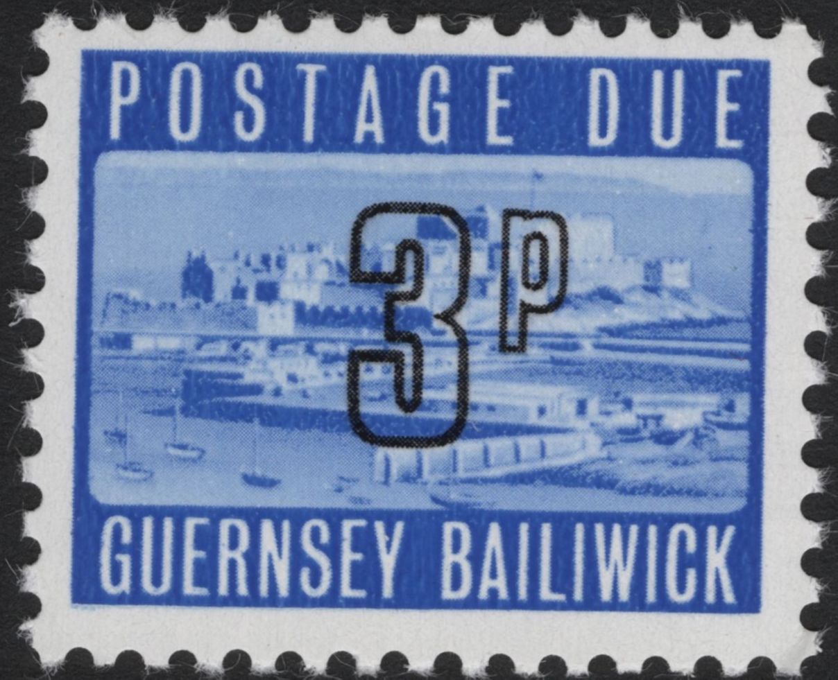 SCG5518 - Guernsey Bailiwick Postage Due Set (c.1971)