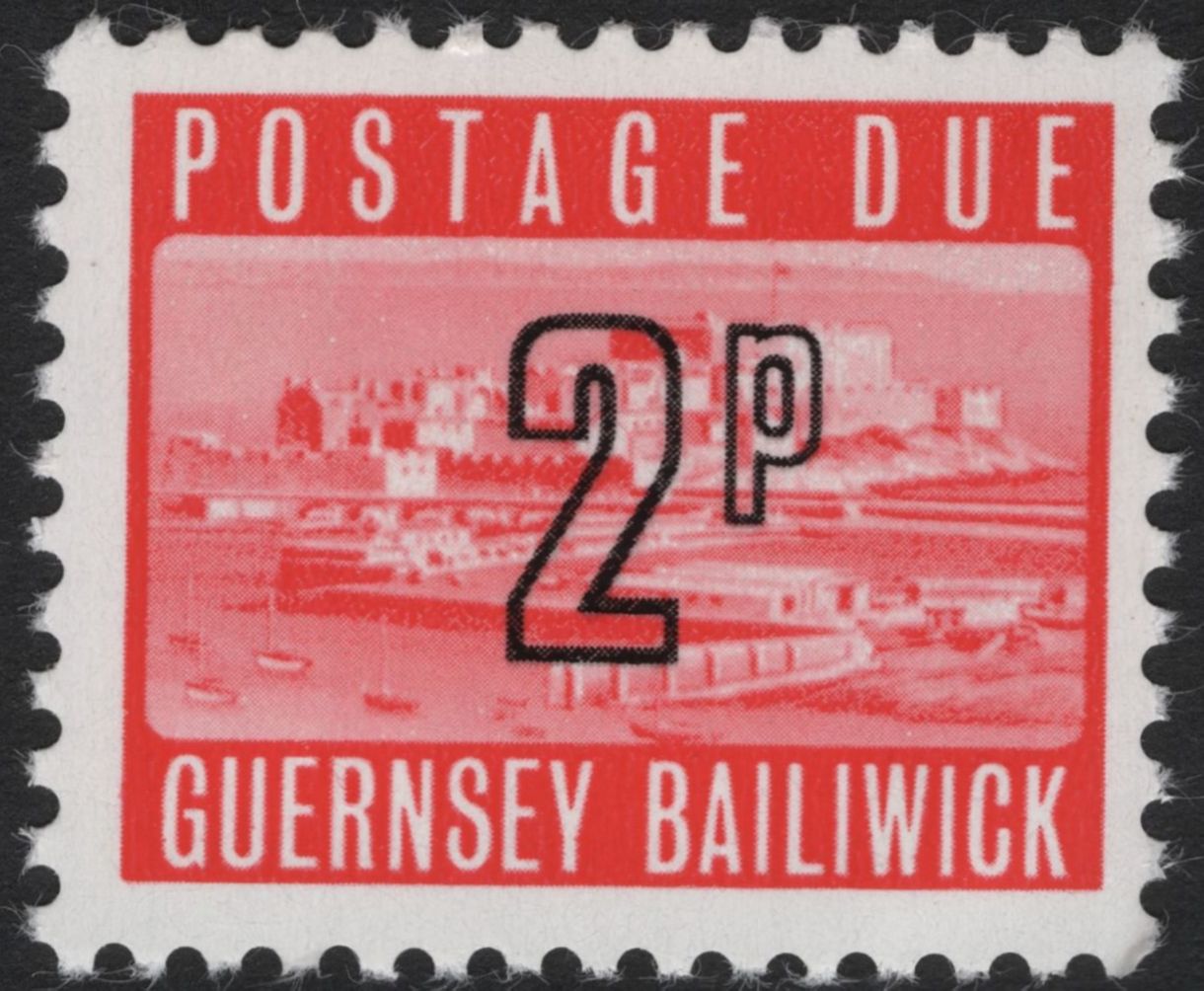 SCG5518 - Guernsey Bailiwick Postage Due Set (c.1971)