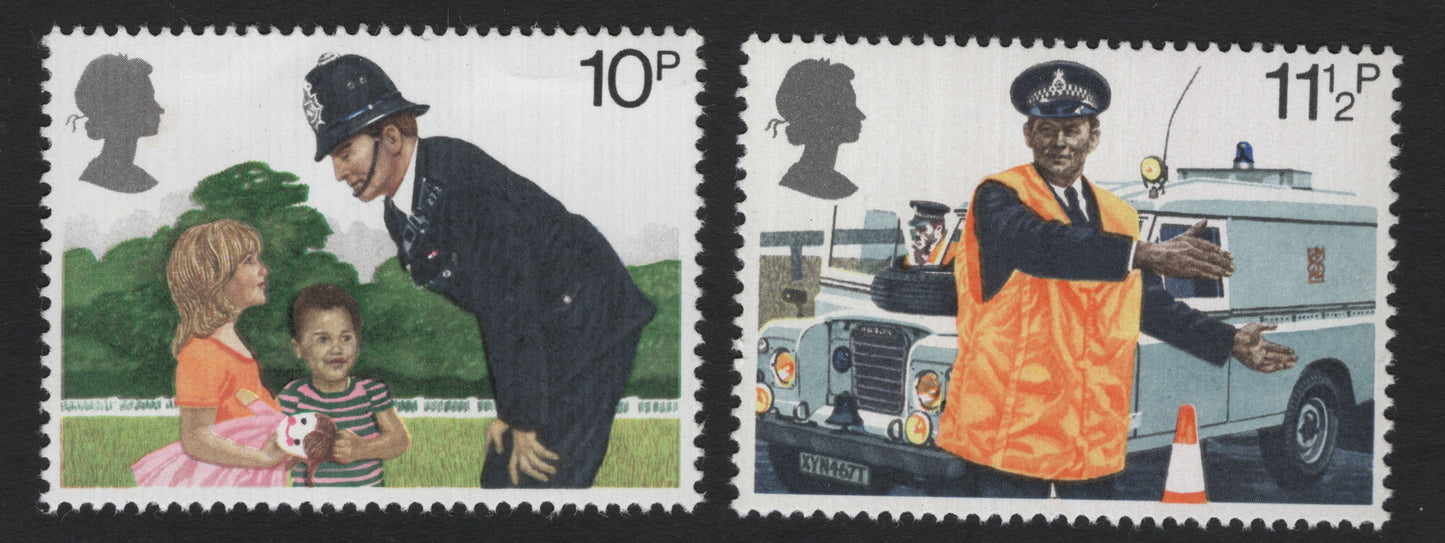 SCG5500 - Great Britain 1979 Police Service Stamps