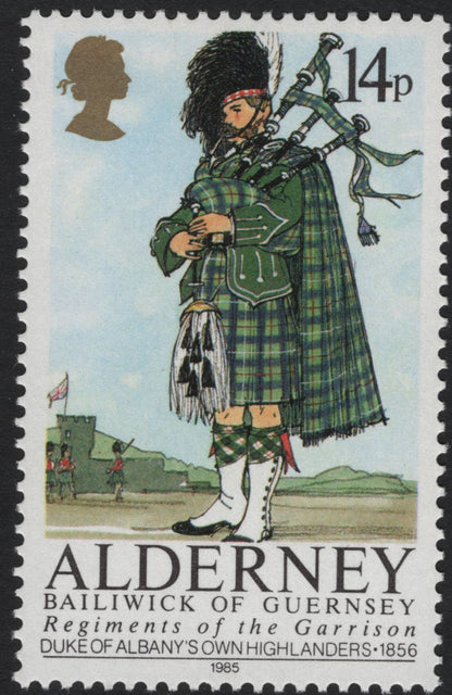 SCG5496 - Alderney “Regiments of the Garrison” Set – 1985