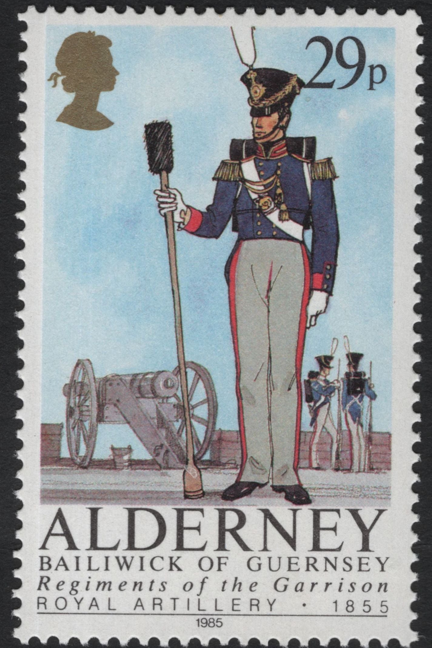 SCG5496 - Alderney “Regiments of the Garrison” Set – 1985