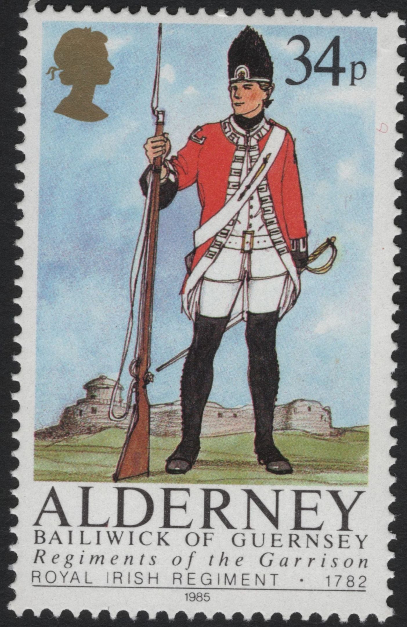 SCG5496 - Alderney “Regiments of the Garrison” Set – 1985