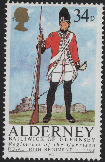 SCG5496 - Alderney “Regiments of the Garrison” Set – 1985