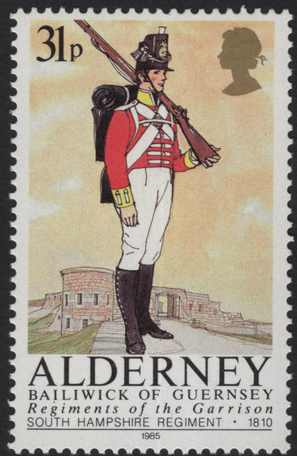 SCG5496 - Alderney “Regiments of the Garrison” Set – 1985