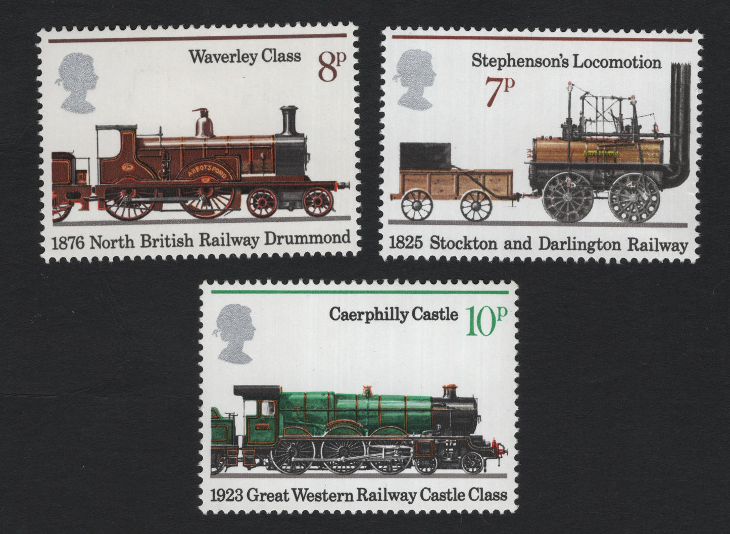 SCG5479 - Great Britain 1975 "Famous Locomotives" Set