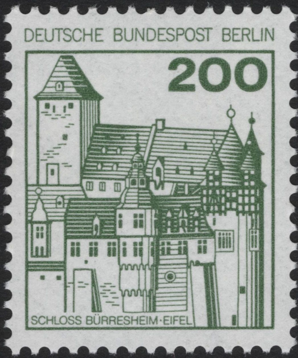 SCG5480 - Germany (Berlin) Castles Definitive Set – 1987-1990