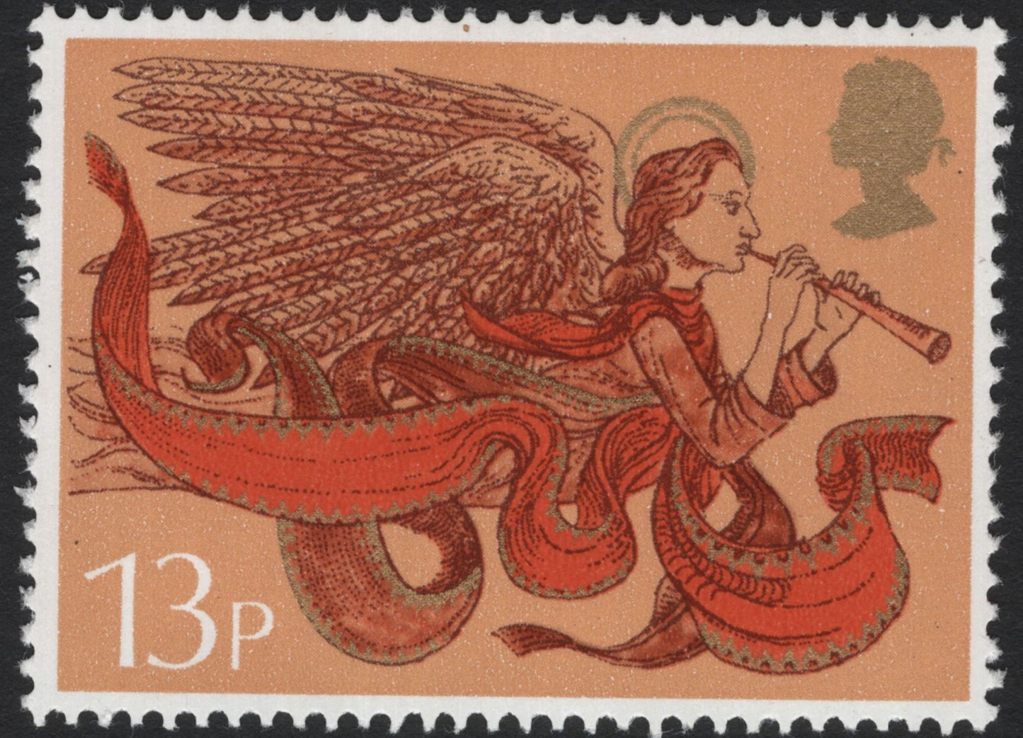 SCG5481 - Great Britain 1970 “Christmas Angels” Stamp Set