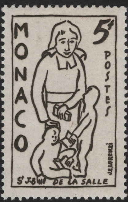 SCG5502 - Monaco 1951 – St. Jean-Baptiste de La Salle Commemorative Set