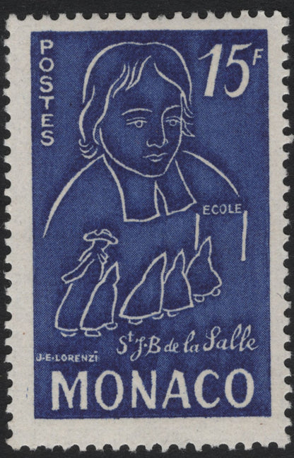 SCG5502 - Monaco 1951 – St. Jean-Baptiste de La Salle Commemorative Set