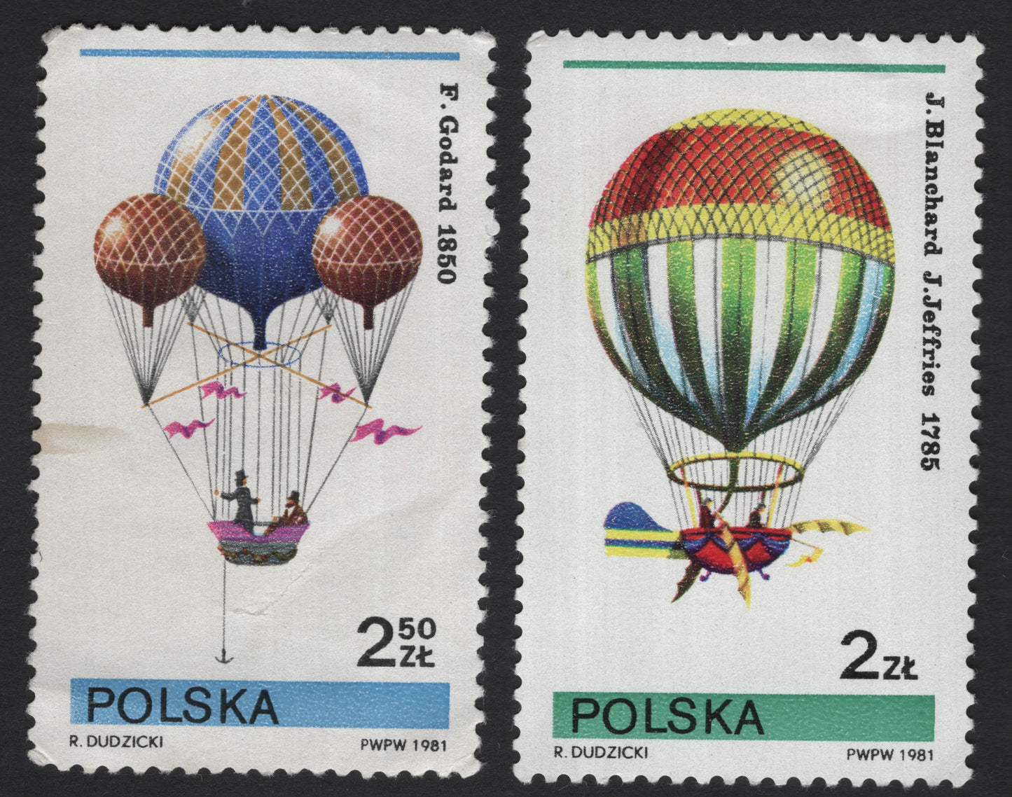 SCG5505 - Poland 1981 – Historic Balloon Flights
