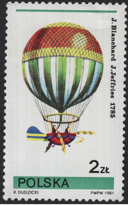 SCG5505 - Poland 1981 – Historic Balloon Flights