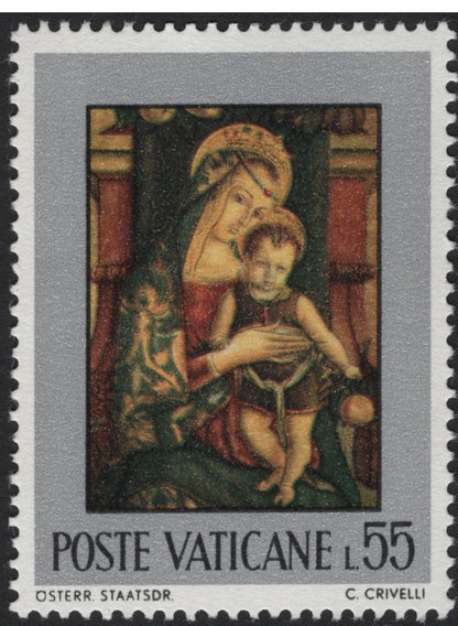 SCG5506 - Vatican City 1970 – Religious Paintings and St. Dominic Commemorative Stamps