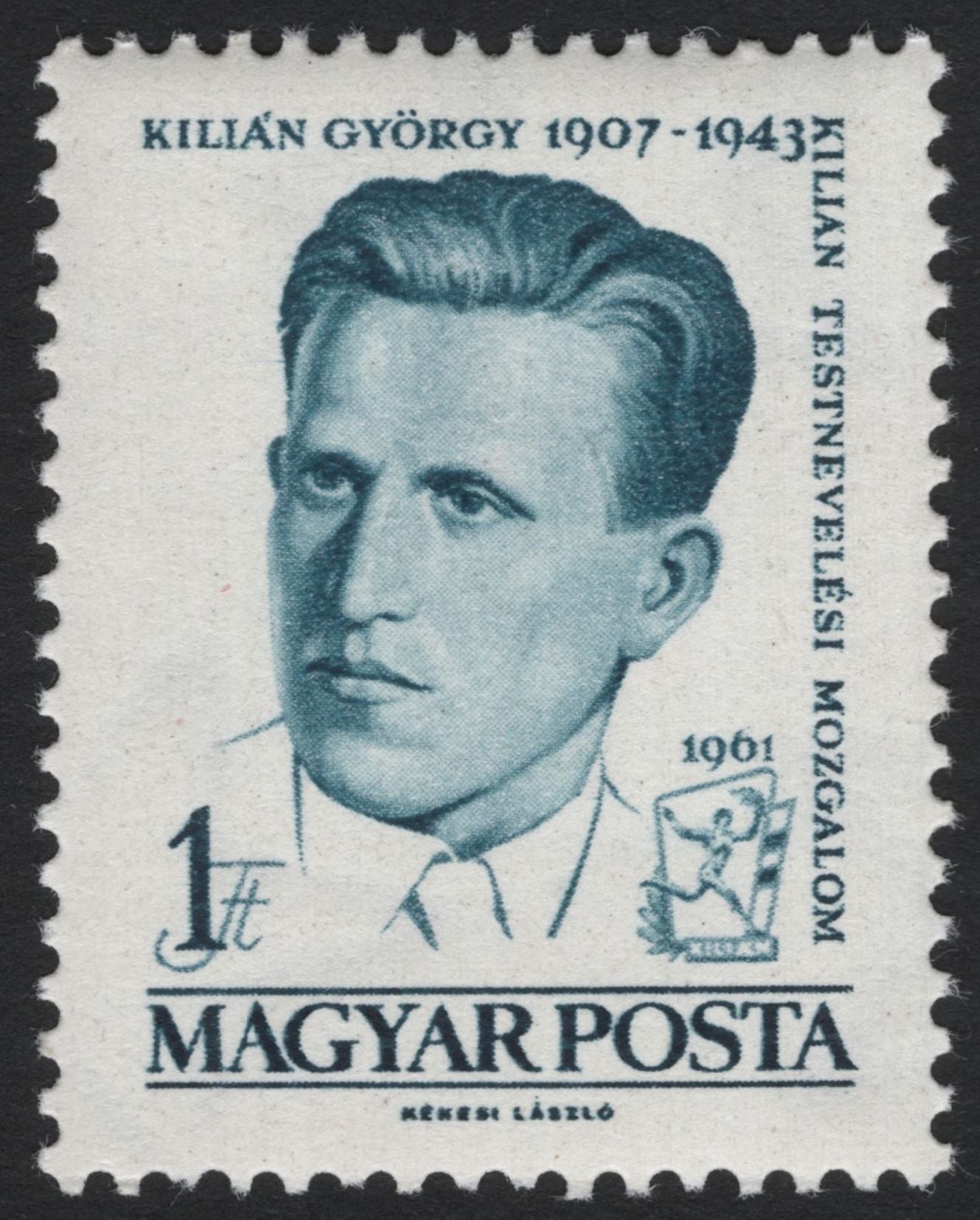 SCG5489 - Hungary 1961 – György Kilián & József Rippl-Rónai Commemorative Stamps