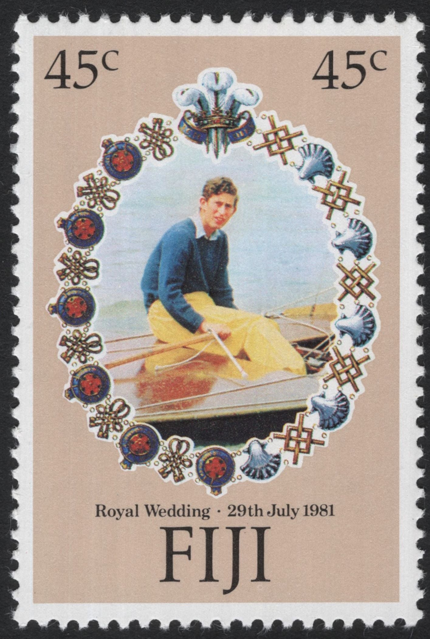 SCG5485 - Fiji 1981 Royal Wedding Commemorative Set