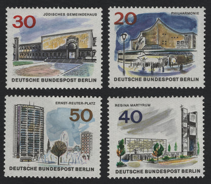 SCG5510 - Berlin Modern Architecture – Deutsche Bundespost Berlin 1973 Set