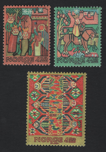 SCG5513 - Norway 1981 – Medieval Tapestry Motifs Series