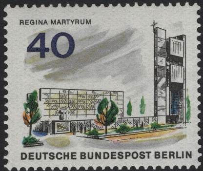 SCG5510 - Berlin Modern Architecture – Deutsche Bundespost Berlin 1973 Set