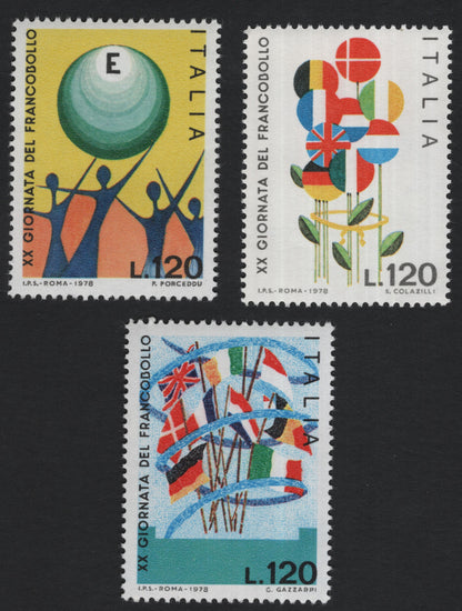 SCG5511 - 🇮🇹 Italy 1978 – 20th Stamp Day (XX Giornata del Francobollo)