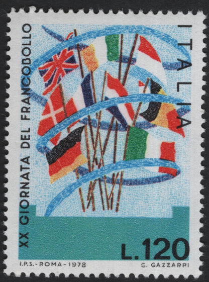 SCG5511 - 🇮🇹 Italy 1978 – 20th Stamp Day (XX Giornata del Francobollo)