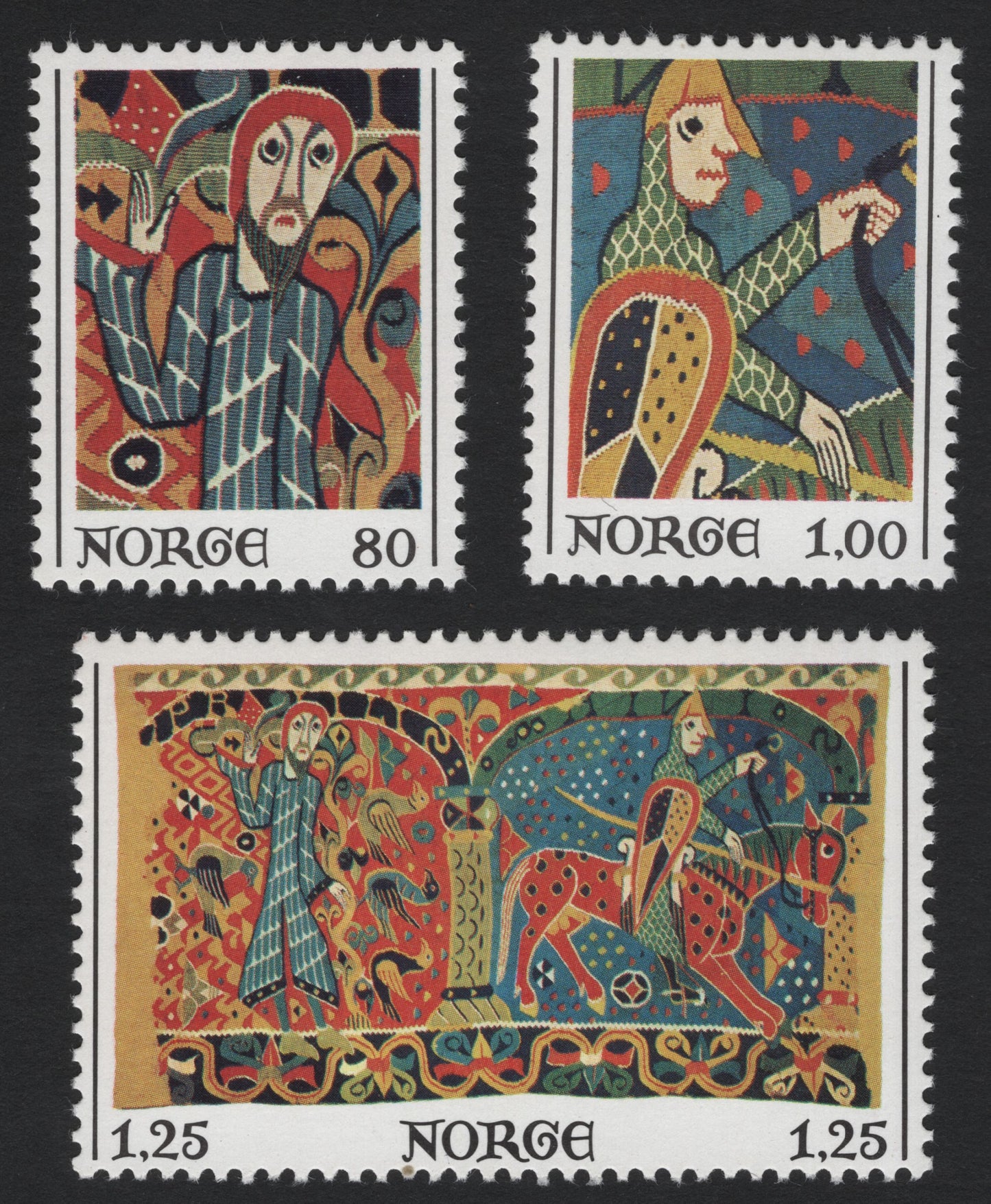 SCG5512 - Norway 1977 – Høyjord Tapestry Motifs