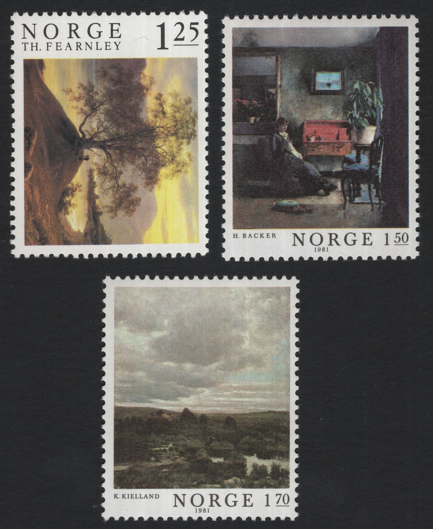 SCG5516 - Norway 1981 – Norwegian Painters Series