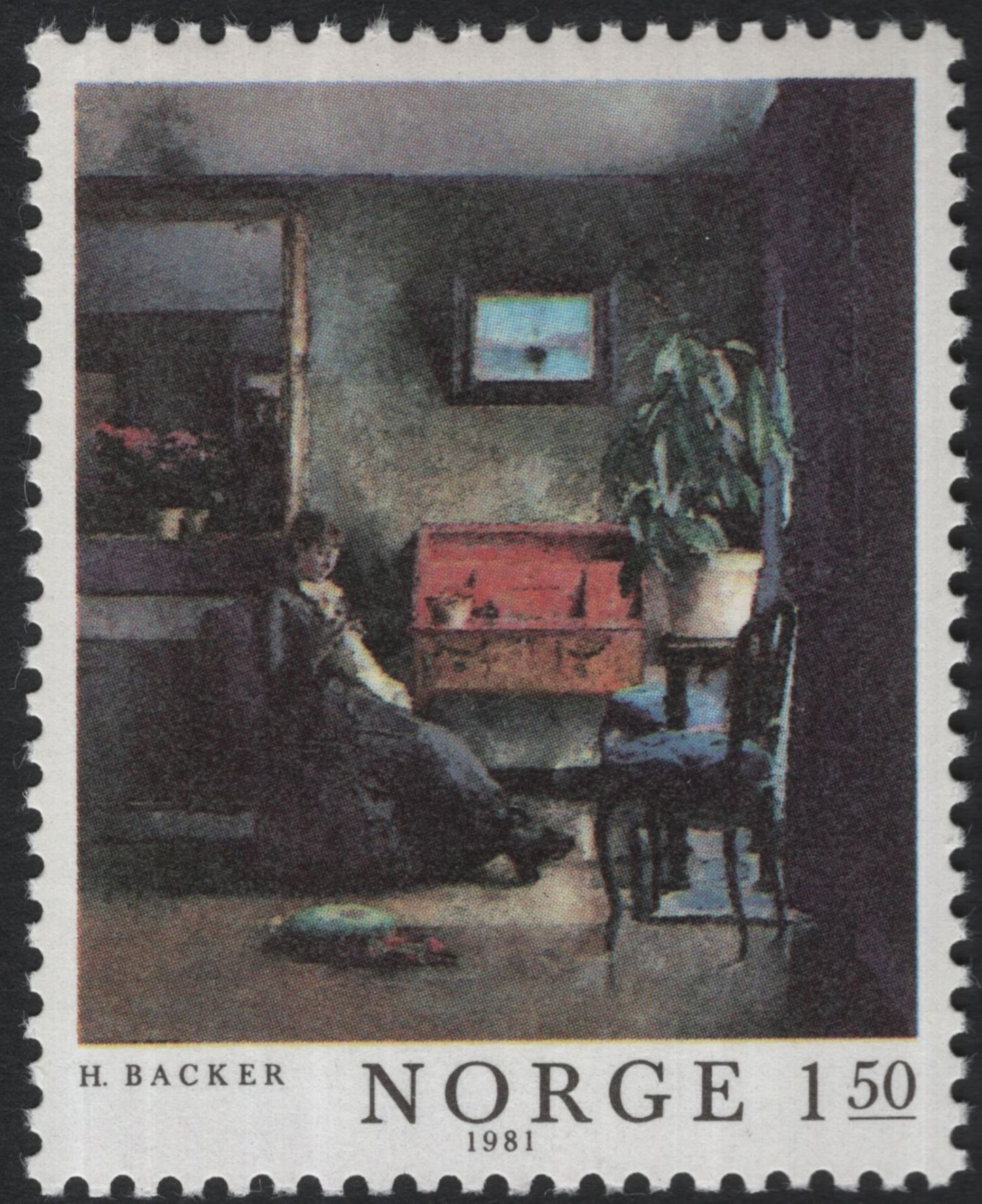 SCG5516 - Norway 1981 – Norwegian Painters Series