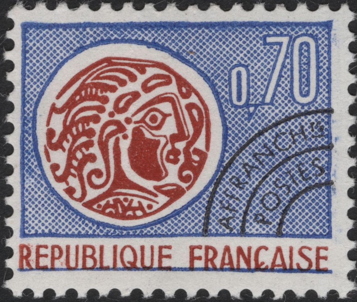 SCG5494 - France Marianne de Cocteau Definitive Stamps (1961–1962)