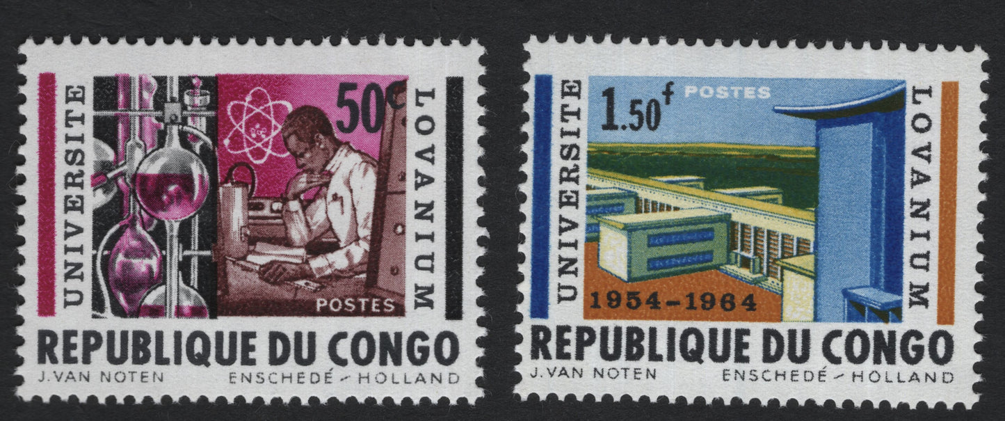 SCG5525 - Republic of Congo 1964 – Lovanium University 10th Anniversary Issue
