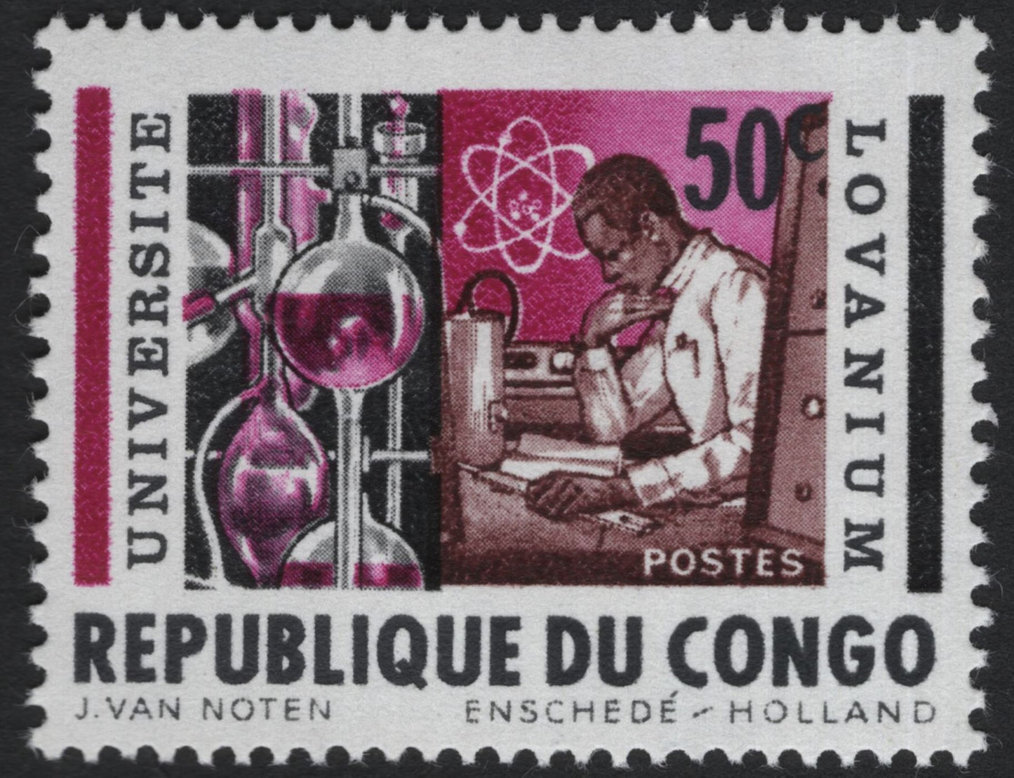 SCG5525 - Republic of Congo 1964 – Lovanium University 10th Anniversary Issue