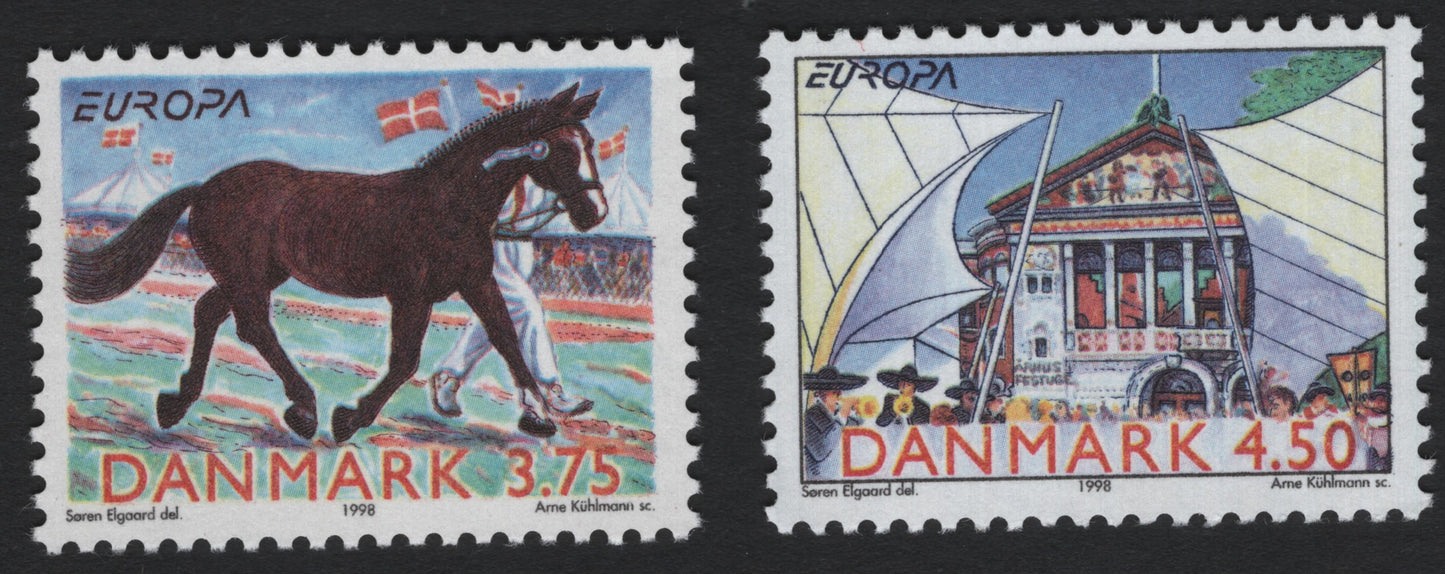 SCG5533 - Denmark 1998 Europa – National Heritage Series