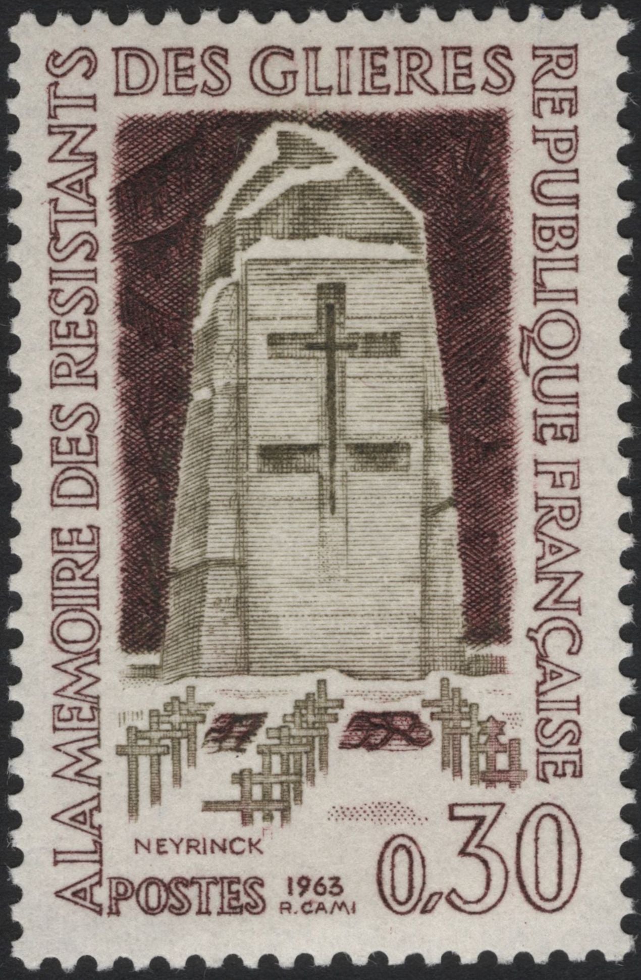SCG5534 - France 1963 – Memorials to the French Resistance (Glières & Vercors)