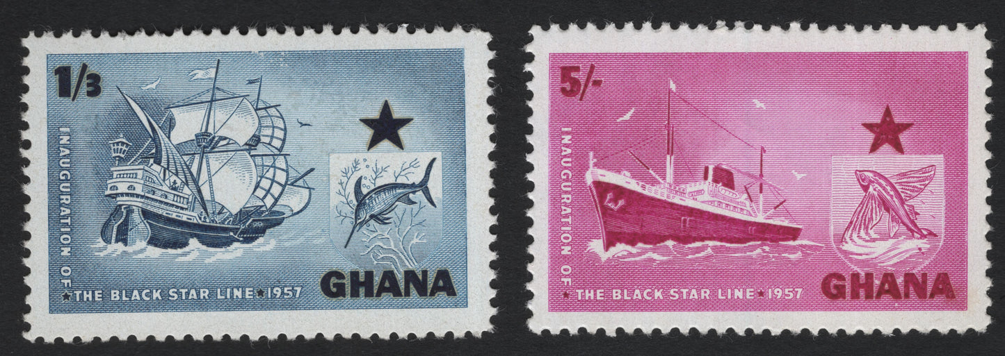 SCG5530 - Ghana 1957 – Inauguration of the Black Star Line