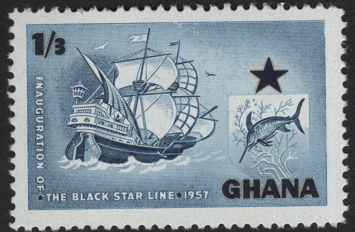 SCG5530 - Ghana 1957 – Inauguration of the Black Star Line