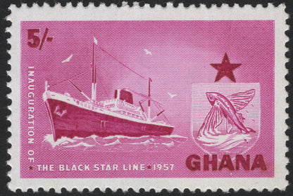 SCG5530 - Ghana 1957 – Inauguration of the Black Star Line