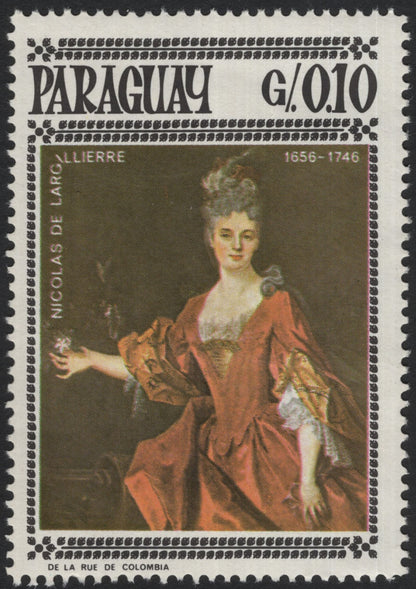 SCG5541 - Paraguay 1970 – Masterpieces of Art Series: Rubens & Largillierre Portraits