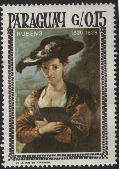 SCG5541 - Paraguay 1970 – Masterpieces of Art Series: Rubens & Largillierre Portraits