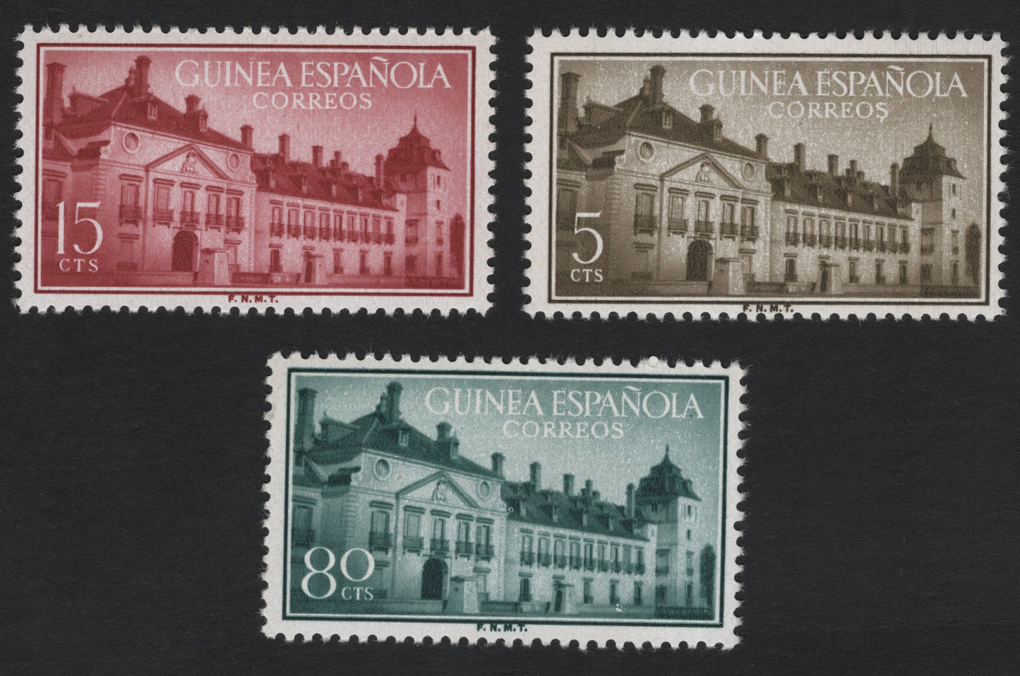 SCG5540 - Spanish Guinea Colonial Architecture Definitives