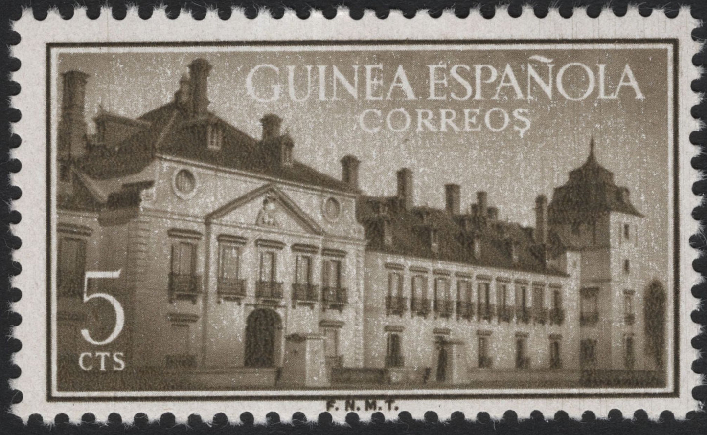 SCG5540 - Spanish Guinea Colonial Architecture Definitives