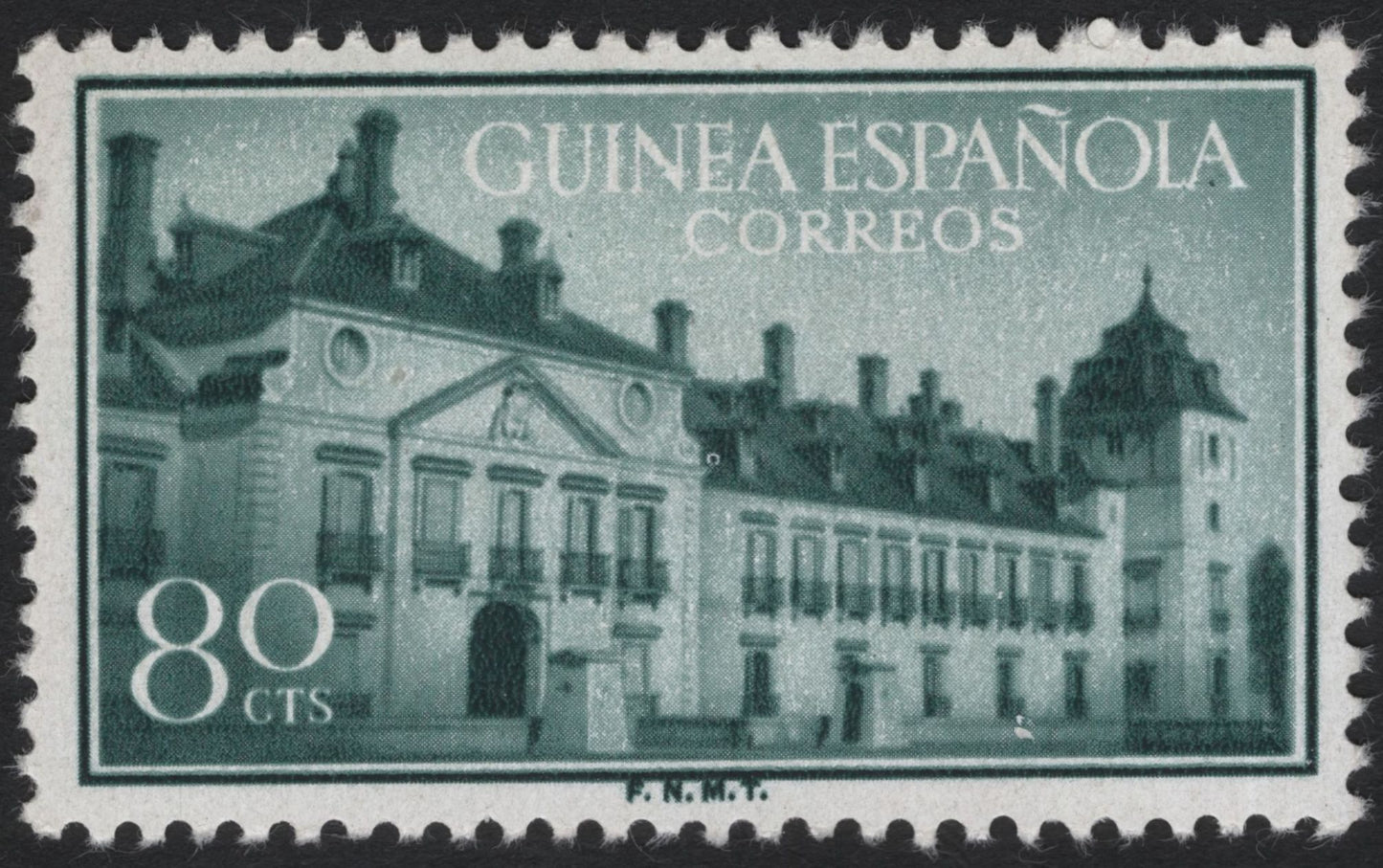 SCG5540 - Spanish Guinea Colonial Architecture Definitives