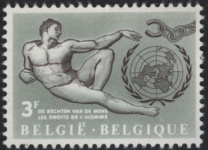 SCG5542 - Belgium 1952 – Human Rights Issue