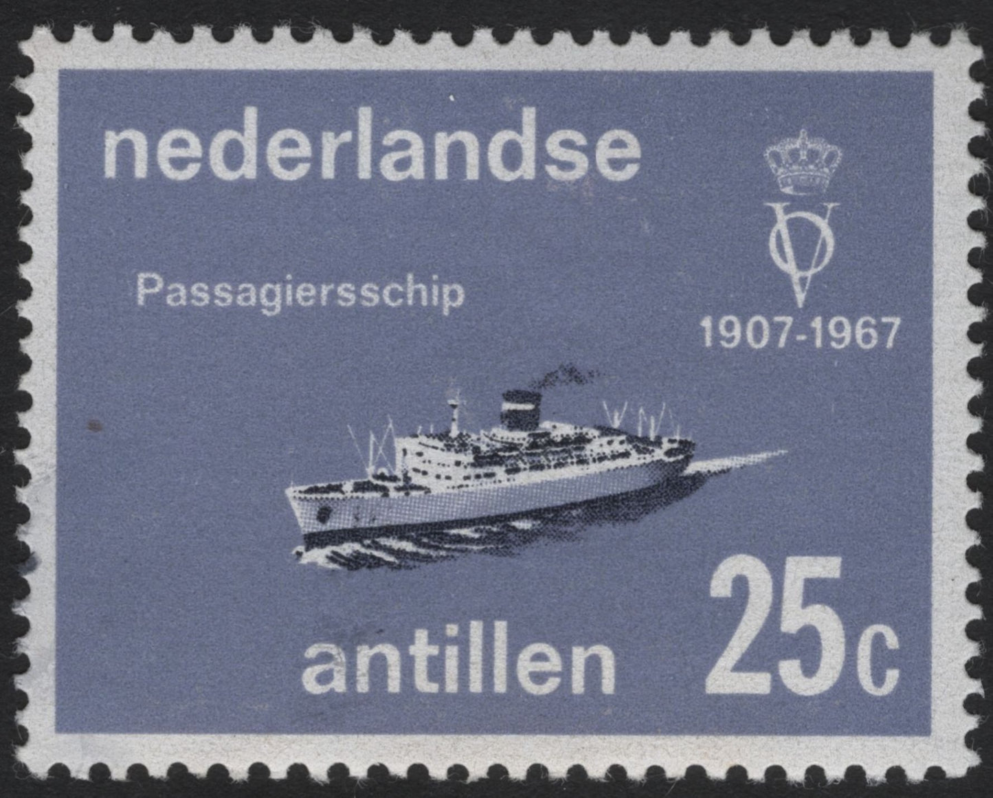 SCG5543 - Netherlands Antilles 1967 "Ship Types" Issue – 60 Years of Shipping Commemoration