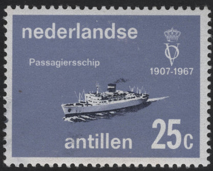 SCG5543 - Netherlands Antilles 1967 "Ship Types" Issue – 60 Years of Shipping Commemoration