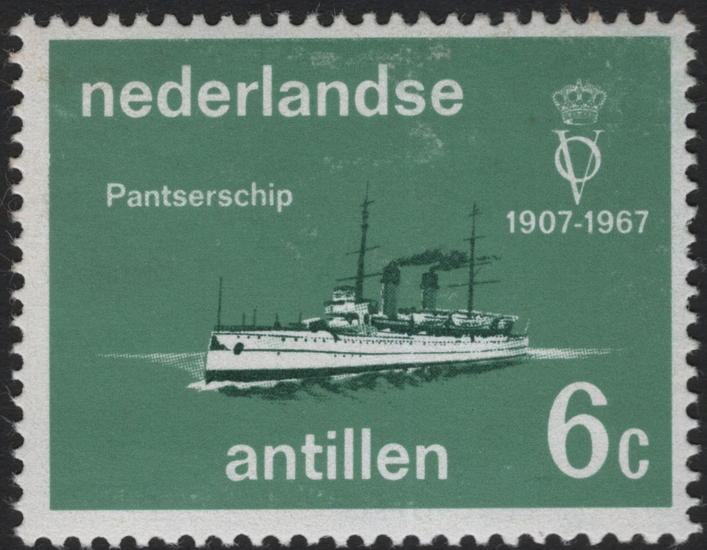 SCG5543 - Netherlands Antilles 1967 "Ship Types" Issue – 60 Years of Shipping Commemoration