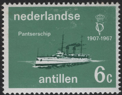 SCG5543 - Netherlands Antilles 1967 "Ship Types" Issue – 60 Years of Shipping Commemoration