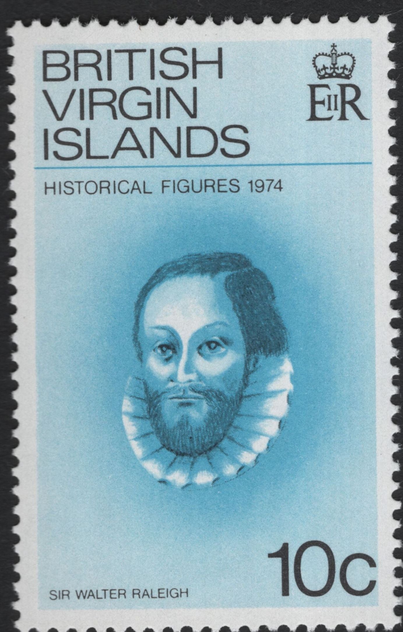 SCG5544 - Philatelic Entry — British Virgin Islands 1974 “Historical Figures” Set
