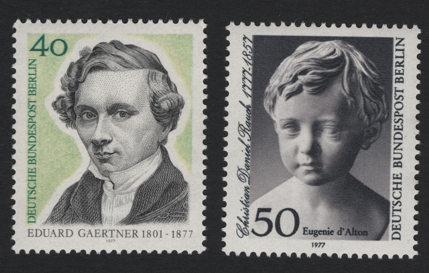 SCG5551 - Germany (Berlin) 1977 – Eduard Gaertner and Eugenie d’Alton