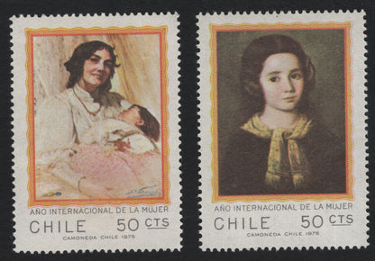 SCG5556 - Chile 1975 – International Women’s Year Issue (Set of 2)