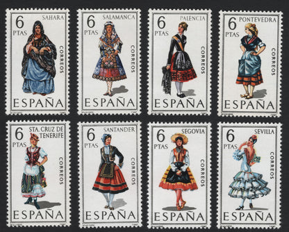 SCG5559 - 🇪🇸 Spain 1970 – Regional Costumes (6 Ptas Series)